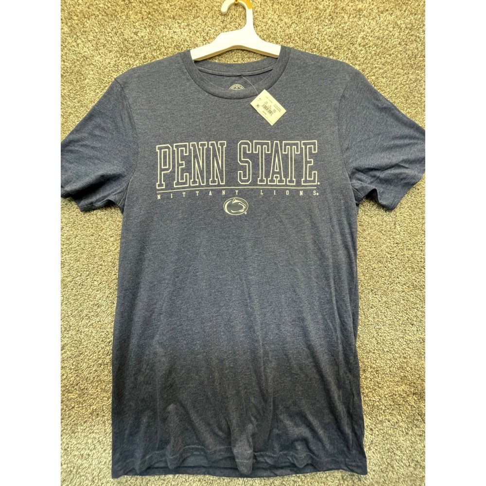 Rivalry Threads Penn State T-Shirt Mens S Navy Blue NEW Nittany Lions Graphic